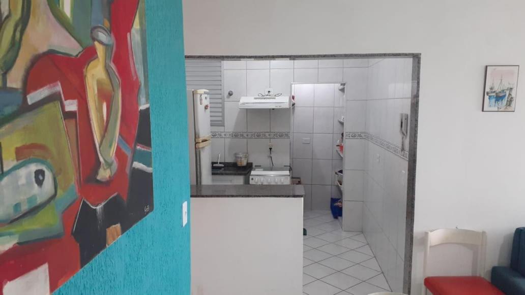 Apartamento frente a praia Peruíbe Exterior foto